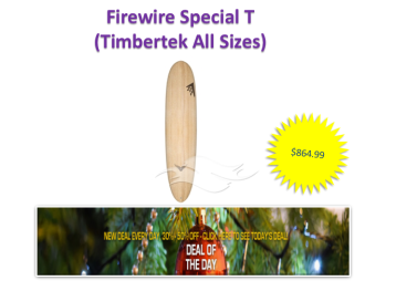 Firewire Special T Surfboard: