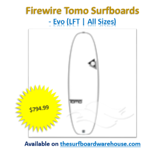 Firewire Tomo surfboard 